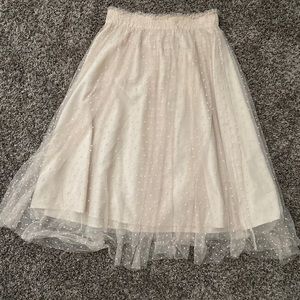 Tulle skirt